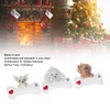 Christmas Tree Dog Resin Pendant Wear Resistant DIY Xmas Puppy