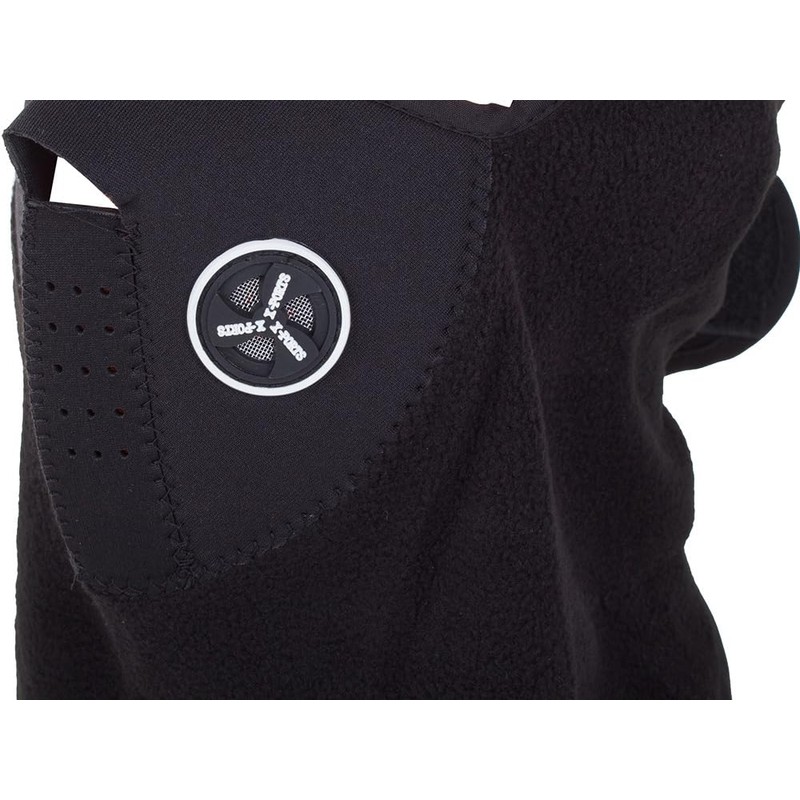 PARENCE Nez/Oreilles, Protection Froid, Coupe-Vent Cache Cou, Black, M, black