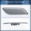 INFINAUTO Front Right Side Bumper Headlight Washer Nozzle Cover Cap