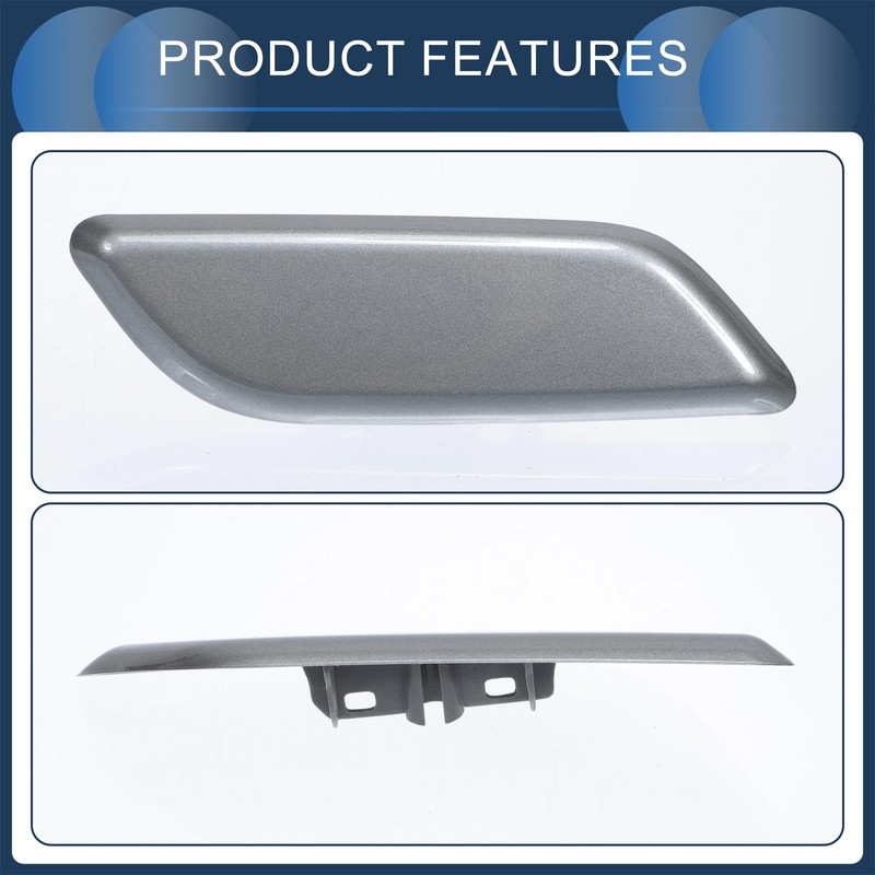 INFINAUTO Front Right Side Bumper Headlight Washer Nozzle Cover Cap