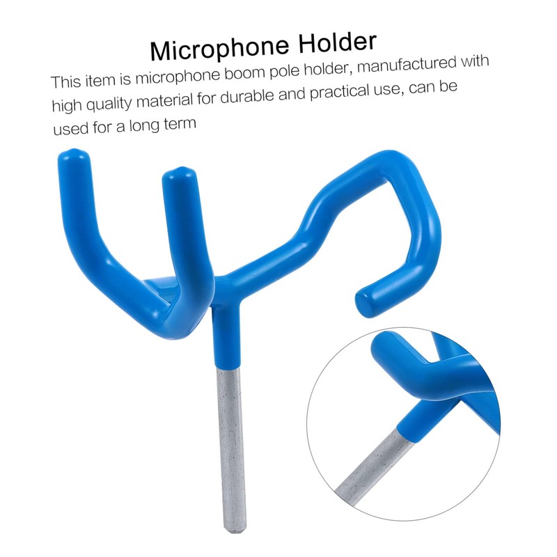 Vaguelly Professional Microphone Boom Pole Holder Metal Support Stand for