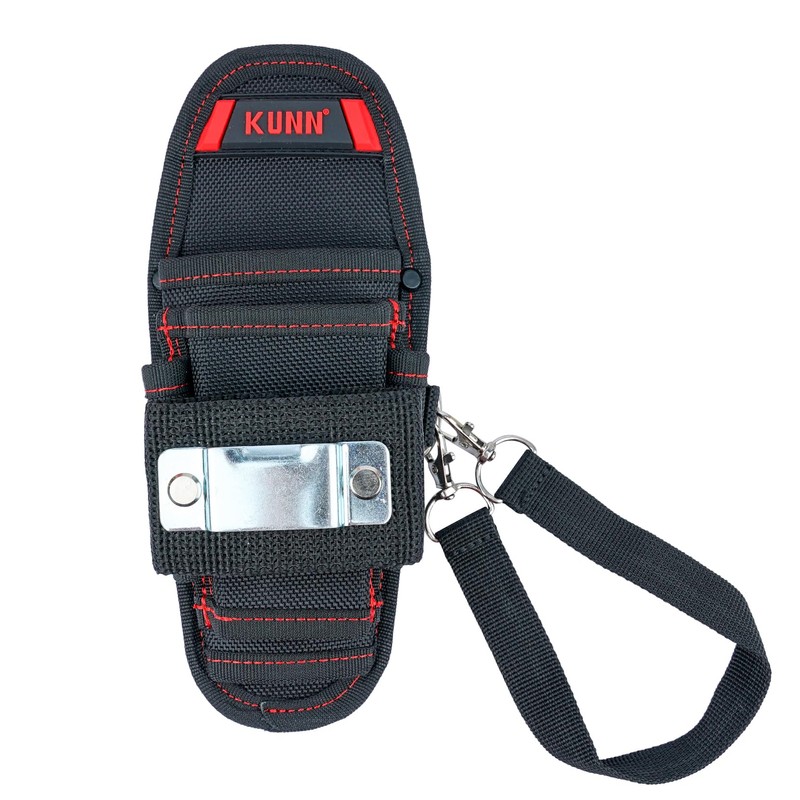 KUNN Small Tool Pouch with Belt Clip,Mini Work Tool Organizer