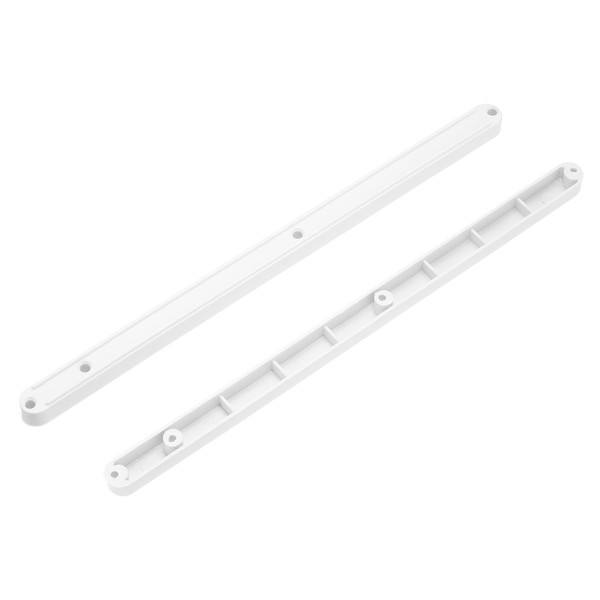 PATIKIL 12 Inch Drawer Slides, 4 Pcs Plastic Guide Rails