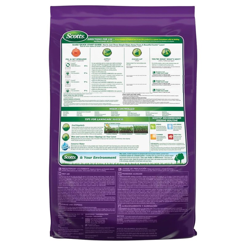 Scotts Turf Builder Bonus S Southern Weed & Feed2 -