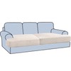 H.VERSAILTEX Stretch 2 Piece T Cushion Sofa Slipcovers Individually Sofa