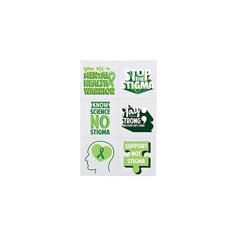 Mental Health Awareness Temporary Tattoos - Apparel Accessories - 72