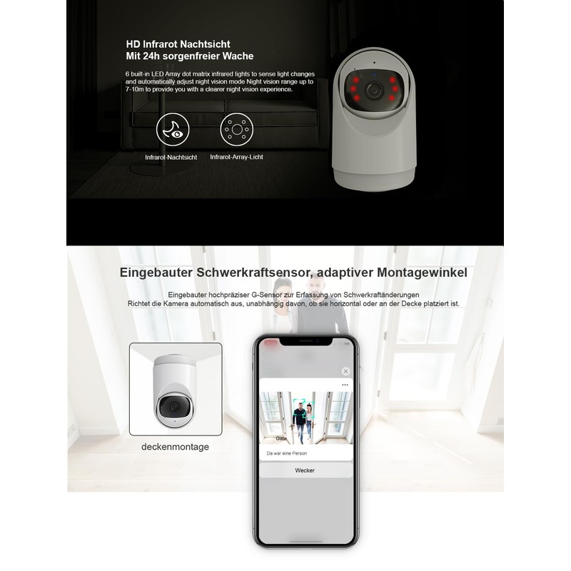 UNIYWELL Home Security Camera