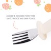 Lulyboo Silverware Utensils, Easy- Grip Handles, Self Feeding Baby &