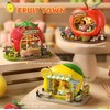 CUTEROOM Dollhouse Kit, DIY Miniature House Kit-Apple House