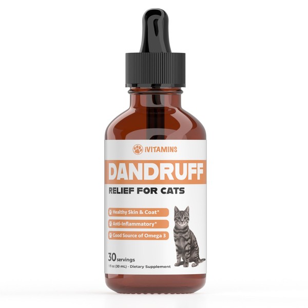 Cat Dandruff Treatment | Naturally Supports a Health Skin &