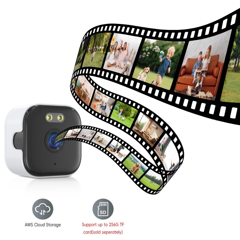 ANYQOO Safe View Security Camera 2K 3MP, Window Camera -