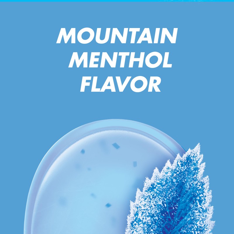 HALLS Relief Mountain Menthol Sugar Free Cough Drops, Economy Pack,
