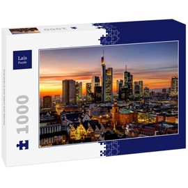 Lais Puzzle Frankfurt am Main at Night 1000 Pieces