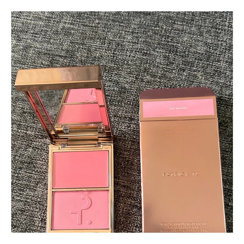 Patrick Ta Double-take Crème & Powder Blush Duo Rubor Tono