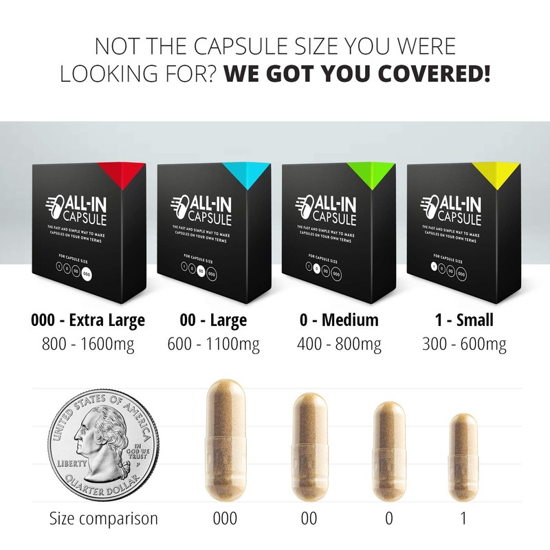 ALL-IN Capsule Filling Machine for Size 0 - Make Your