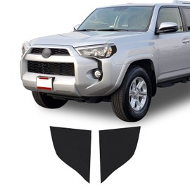 Headlight Amber Delete Overlay Accent Pre Cut Vinyl Decal Compatible with Toyota 4Runner 2015 2016 2017 2018 2019 2020 - Carbon Fiber Orange