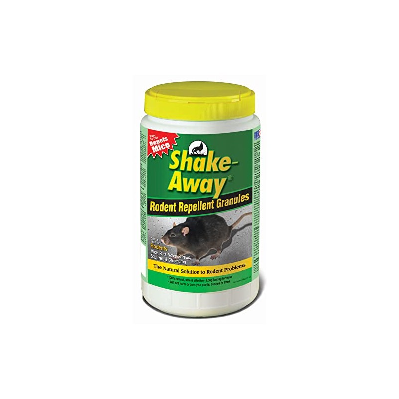 Shake Away 5006358 Rodent Repellent Granules, 5-Pound