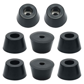 sourcing map Pack of 8 Chair Leg Caps Rubber Feet Bumper Buffer Feet Table Chair Leg Pad Floor Protection D 31 x 24 x H 18 mm