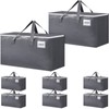 BlissTotes Large Moving Boxes and with Zippers & Handles Moving