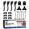 Upgraded Truck Tonneau Cover Clamps Replacement Parts，Fit for Hard Tri-fold/Quad-fold
