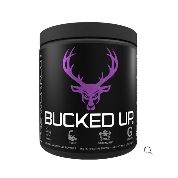 Bucked Up Pre Workout Supplement 30 Servings Fitness Edible Healthcare