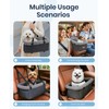 BurgeonNest Armrest Small Dog Car Seat - Portable Pet Booster