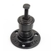 Handrail Holder Handrail Bracket Handrail Support Railing Brackets - Black
