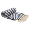 Codu Portsea Cotton Beach Towel, Navy