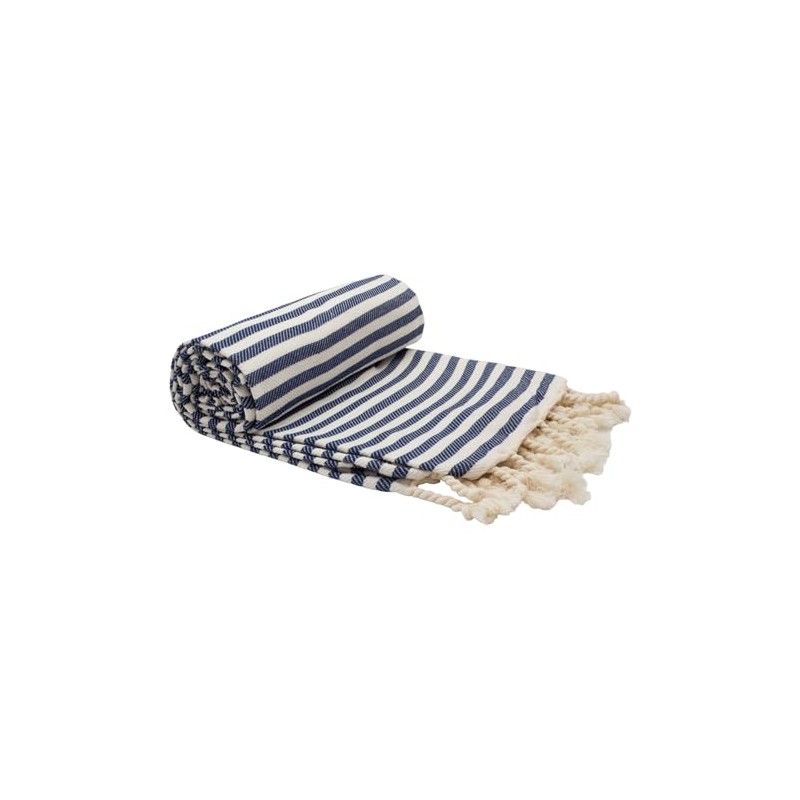 Codu Portsea Cotton Beach Towel, Navy