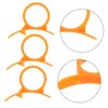 ULTECHNOVO 16Pcs Plastic Orange Peeler Multifunctional Kitchen Gadget for Peeling
