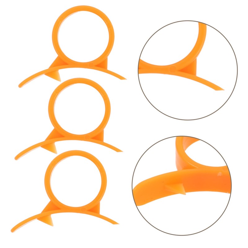 ULTECHNOVO 16Pcs Plastic Orange Peeler Multifunctional Kitchen Gadget for Peeling