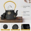 Ufine Cast Iron Teapot with Infuser for Loose Leaf Tea