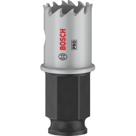 Bosch 1 x Pro Sheet Metal Power Change Plus Hole Saw (for Stainless Steel Sheets, Steel Sheets, Diameter 21 mm, Professional Accessories Drill/Screwdriver)