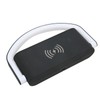 Wireless Charging Alarm Clock Two Levels Adjustment Night Light Multifunction