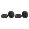 4Pcs Luggage Wheels 360 Degree Rotation Quiet Operation Replacement Universal