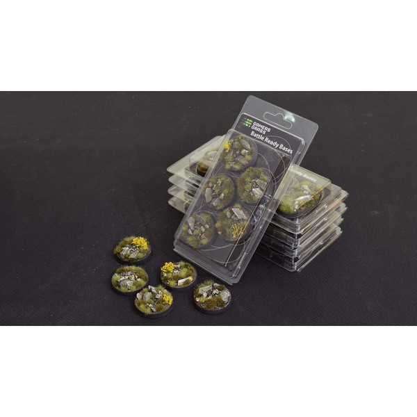 Battle Ready Bases GamersGrass Highland Bases 40 mm Round (GGB-HLR40)
