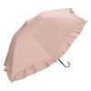[2025] Wpc. 801-13217-102 Parasol Blackout Dome Umbrella, Ruffle, Mini, Pink