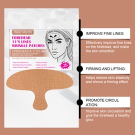 Forehead Wrinkle Patches, Reduce Lines and Tighten Skin，lmprove circulation andincrease skin vitality