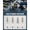 4Pcs Spark Plug Fit for Hyundai Genesis G80/GV70/GV80 Santa Sonata