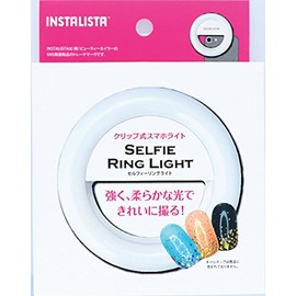 Clip-on smartphone light selfie ring light