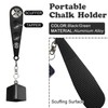 MoyanSuper Portable Pool Cue Chalk Holder,Chalk Holder for Billiards,Essential Billiards