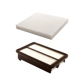 PUR 1x Air + 1x Cabin Filter (2 Total) Kit Replacement For Honda Civic Acura ILX 2.4L KFL-100196