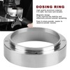 51mm Dosing Funnel, Zinc Alloy Coffee Dosing Funnel Ring Magnetic