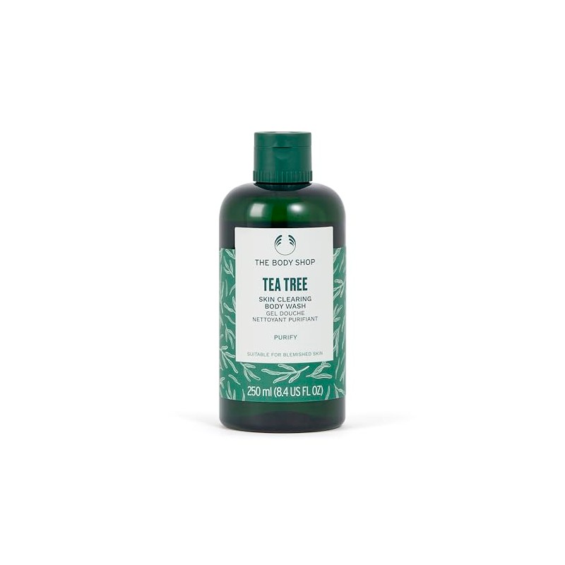 The Body Shop Tea Tree Body Wash, 8.4-Fluid Ounce