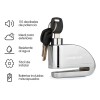 Redlemon Candado Para Bicicleta Y Motocicleta Con Alarma, Sensor De