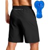 Bikewa Men's Mountain Bike Shorts 4D Padded Baggy Bicycle Biking