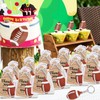 CiciBear 40 Pack Football Keychains Party Decoration for Birthday,Gender Reveal,Thursday