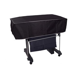 Perfect Dust Cover, Black Nylon SHORT Cover Compatible with GCC Jaguar V J5-183LX 72'' Vinyl Cutting Plotter, Anti-Static and Waterproof Dust Cover by The Perfect Dust Cover LLC