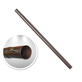 BenefitUSA 33.5''Length， Diameter:1.5” Patio Umbrella Replacement Lower Pole with Bullet Buckle/button