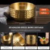 3 Pcs 4.5 In Gold 304 Stainless Steel Bowls Small,